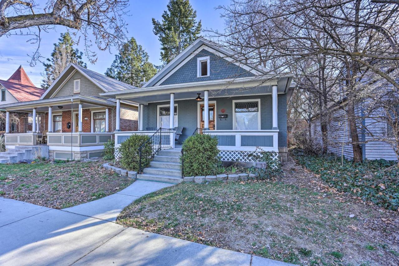 Vintage-Chic Home With Patio - Walk To Hyde Park! Boise Bagian luar foto